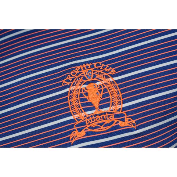 Adidas Golf Polo Shirt Mens Size XL Polyester Performance Atlanta Trophy Club - Picture 3 of 7